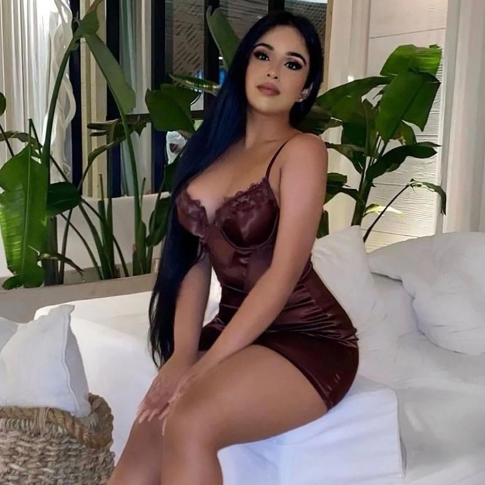Fashion Nova Sexy and Love Satin Mini Dress